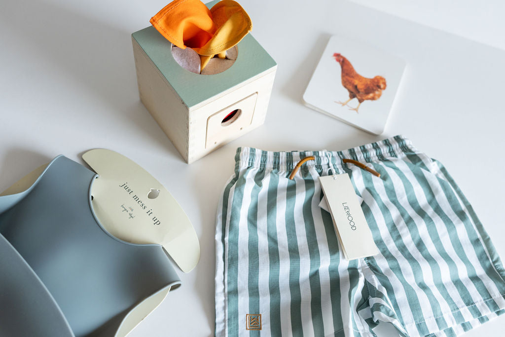 Snugglebox krabička na hračky a oblečení pro kojence (12-24 měsíců) - vývojová a vzdělávací